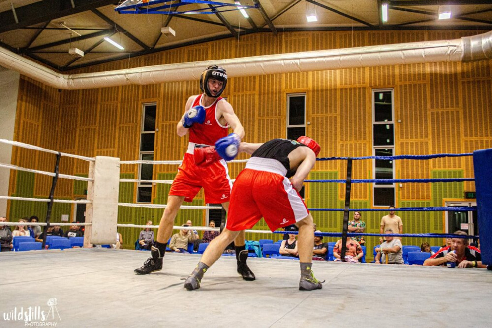 Team Mareeba Boxing boxer Pepa Reid has emerged victorious from his first fight in Tully recently. PHOTO CREDIT Wildstills Photography