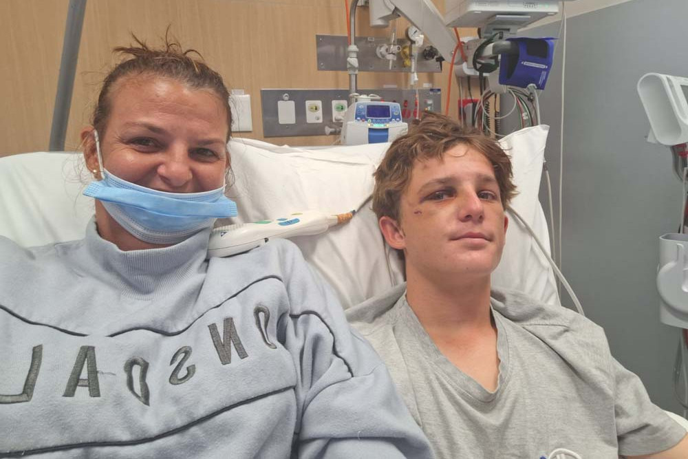Community rallies behind injured young cowboy - feature photo