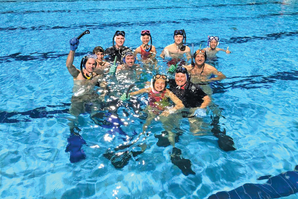 Underwater hockey is becoming more and more popular in the Far North, with Atherton starting up their own club every Monday evening.