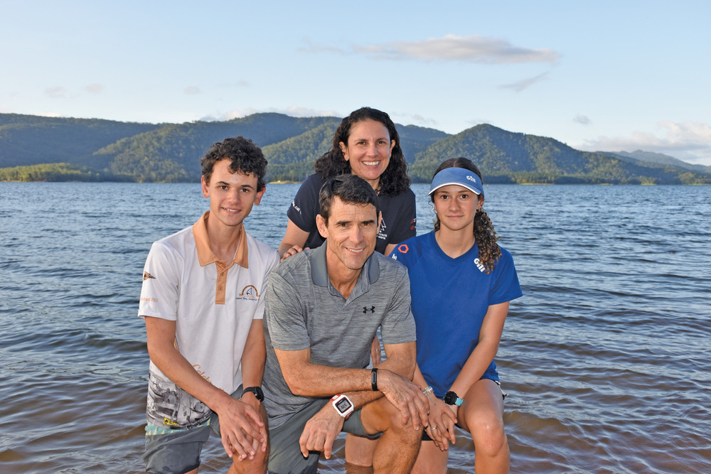 The Wadley family Travis, Roger, Annette, Breanne have been the sole victors of sailing on Australia’s eastern coast for the past 14 years. PHOTO BY RHYS THOMAS.