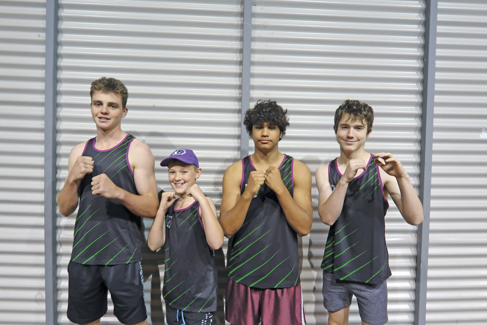 Ashley Cupitt’s Boxing Gym fighters Cohan Lockett, Tommy Robinson, Deakin Csoma-Weare and Blake Whitford are all competing in the up and coming Golden Gloves titles due to be held in Mareeba.