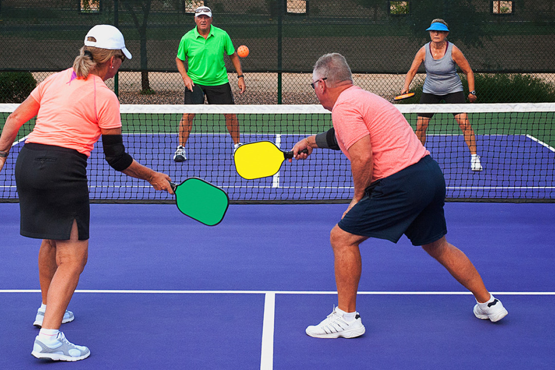 Pickleball picks up on Tablelands - feature photo