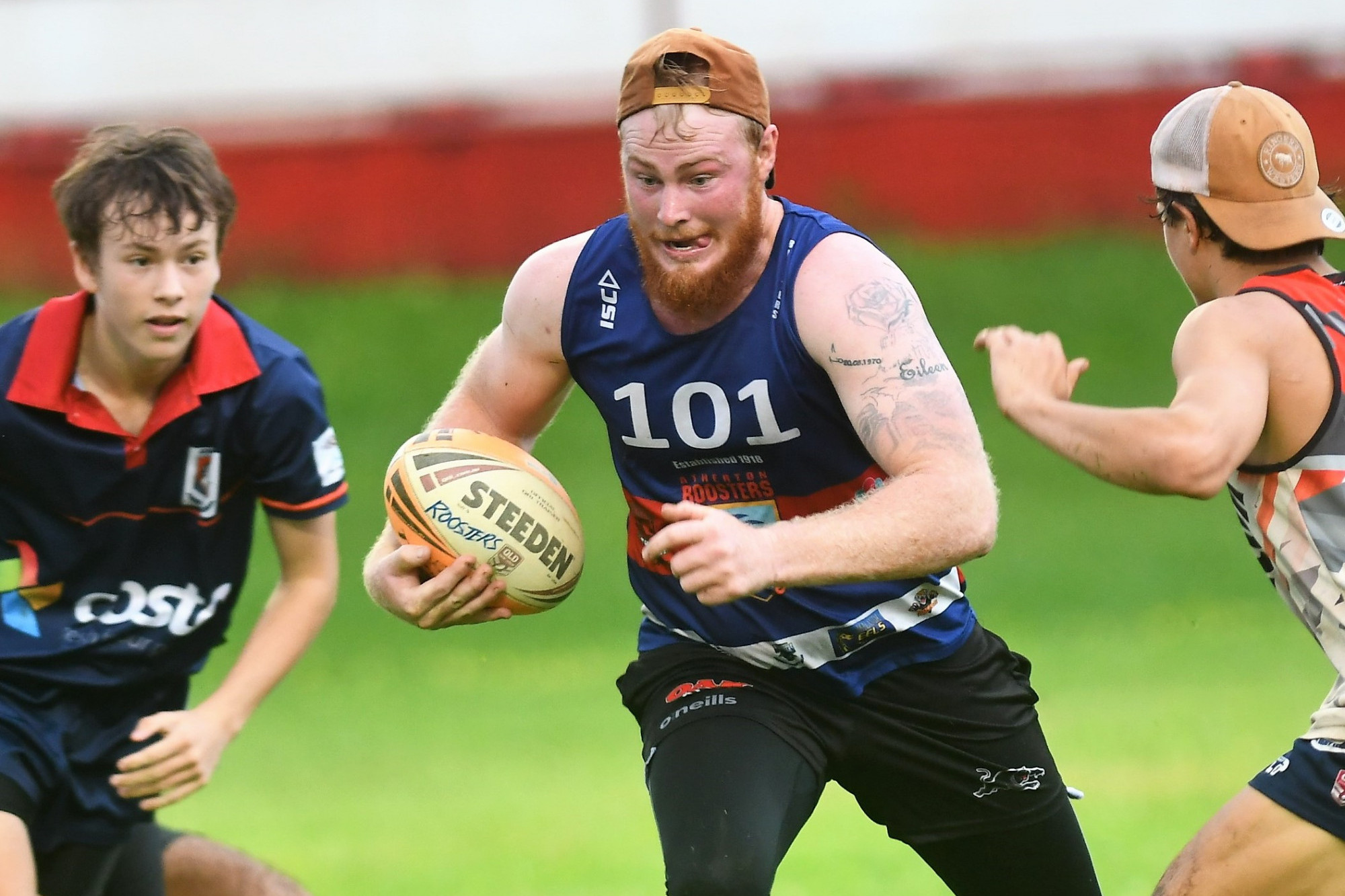 Player Matt Baillie is back for another season at the Atherton Roosters.