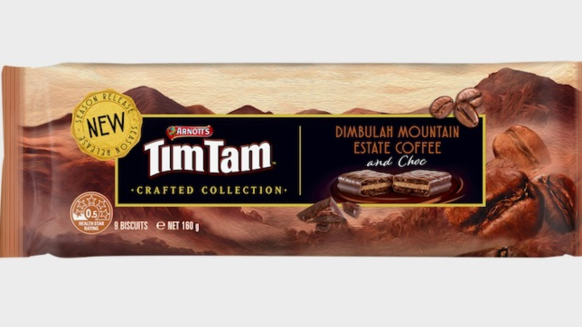 Four new Crafted Collection Tim Tams have are now in supermarkets