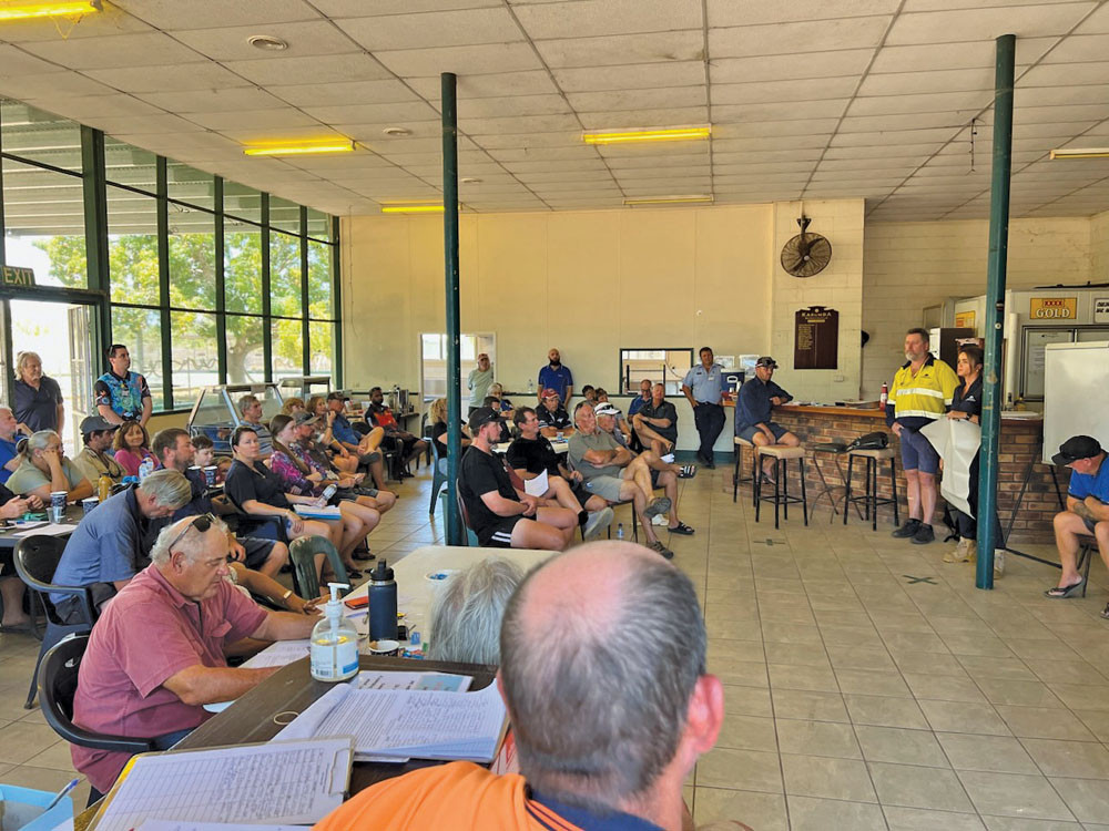 Gulf of Carpentaria Commercial Fishers Association AGM last week attended by more than 50 North and Far North Queensland fishermen.