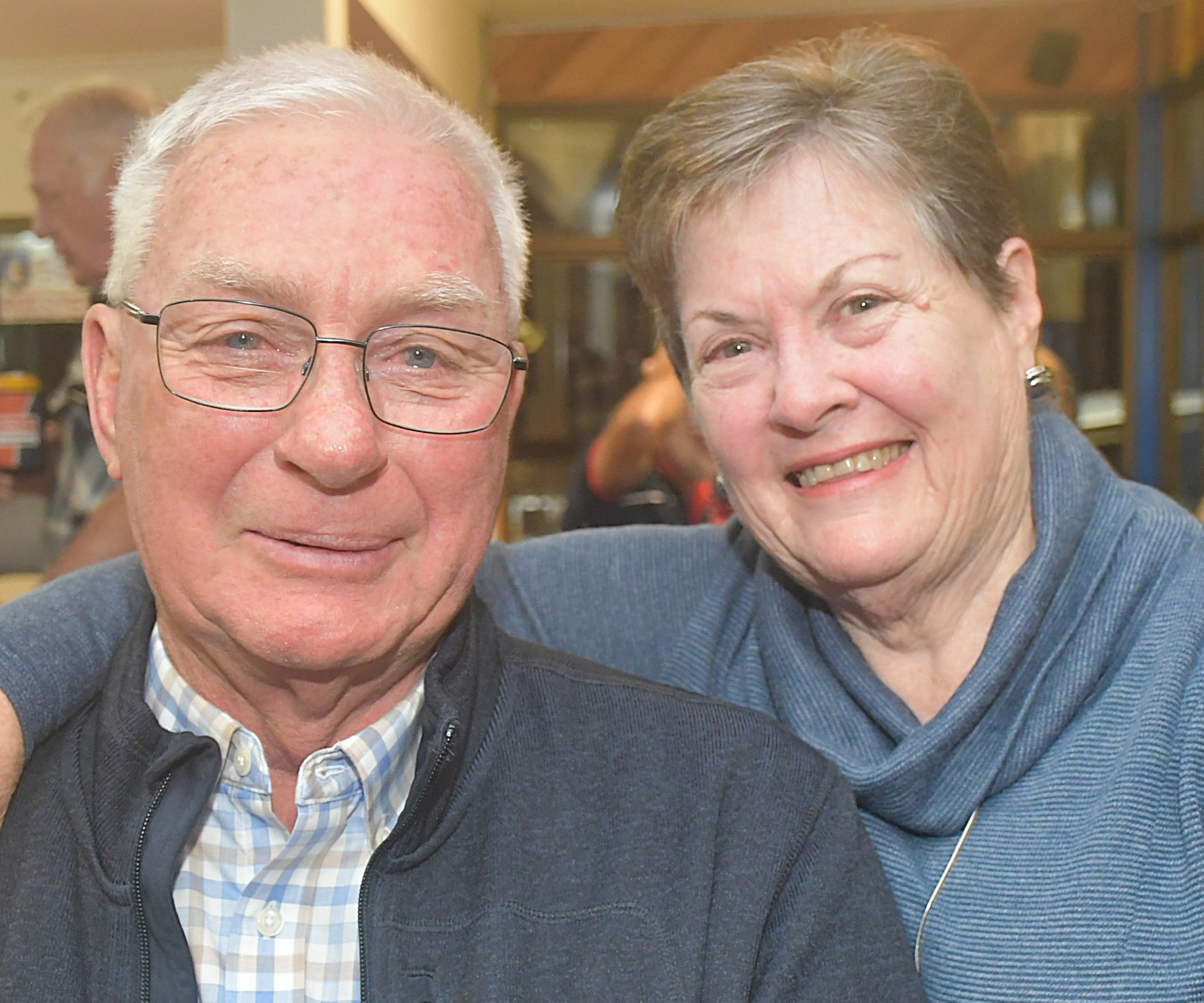 1975 player Tom Masters and his wife Robyn.