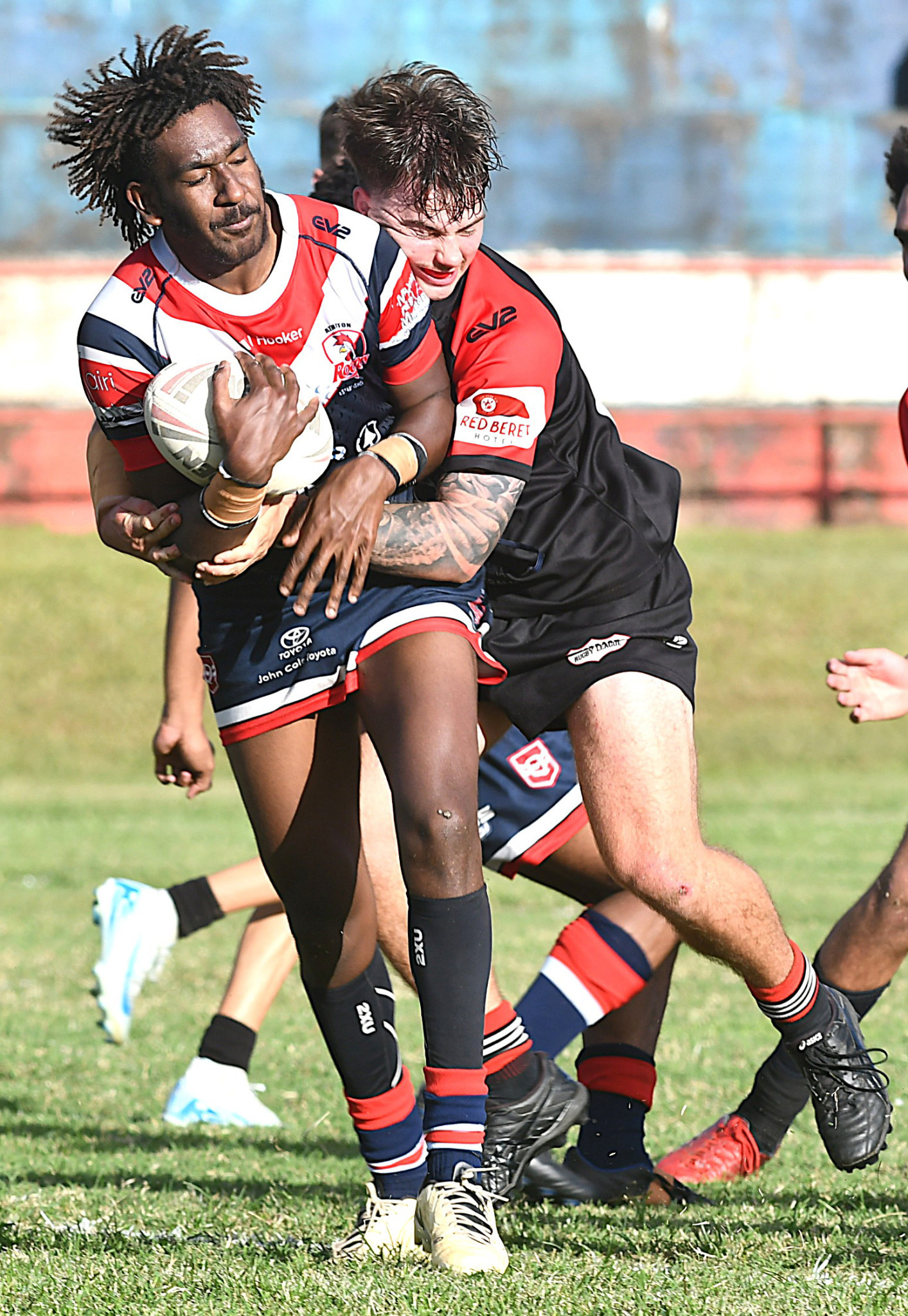 Roosters Under 19s centre Tony Harry.