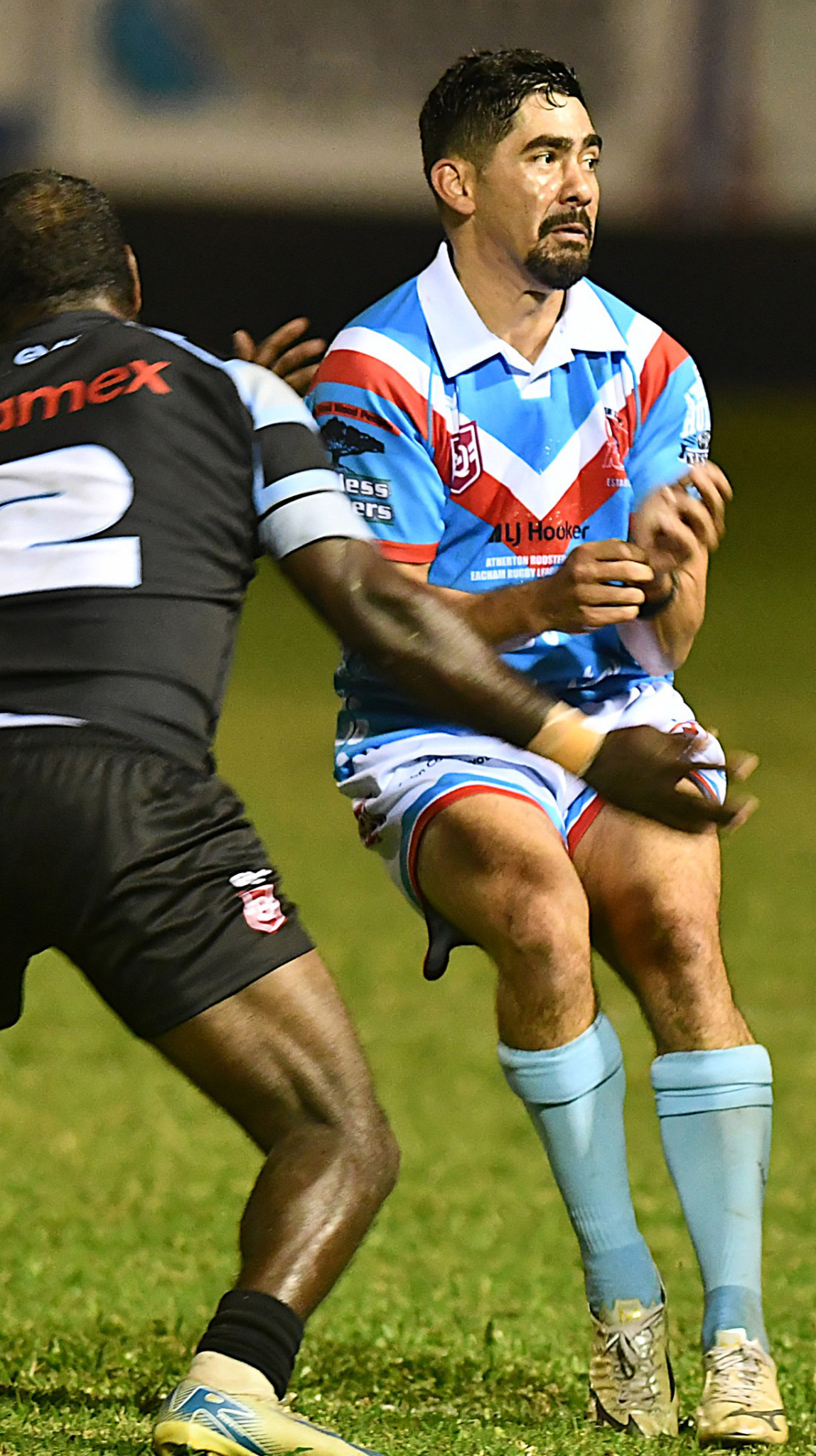 Roosters halfback Rhylee Herd.