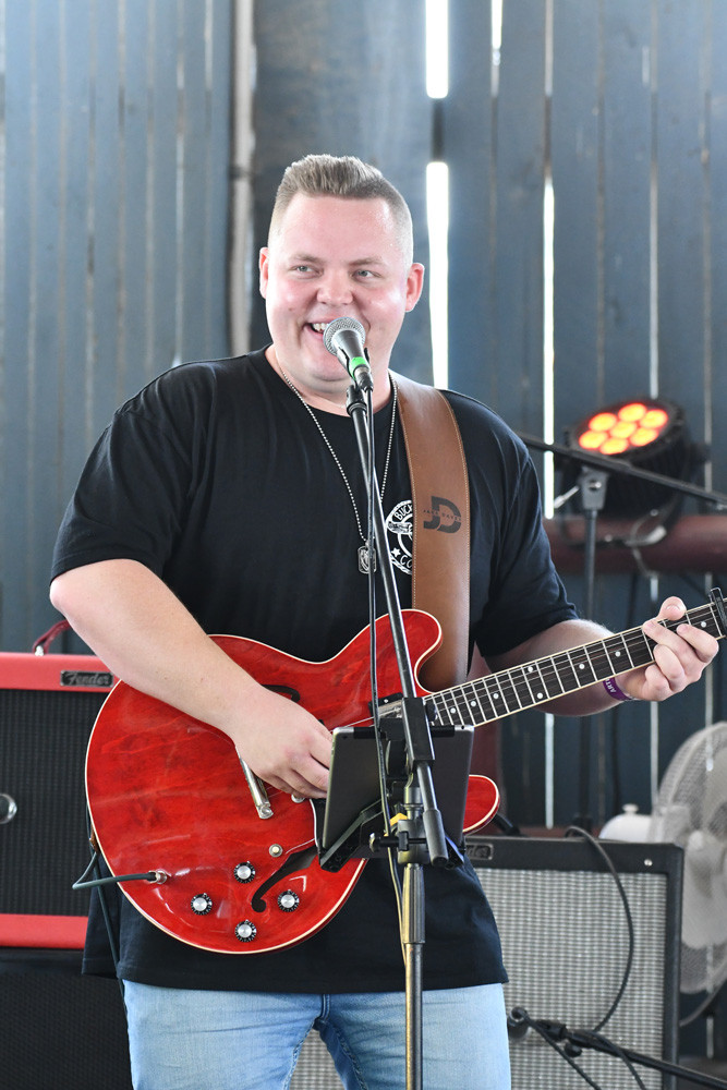 Jake Davey opened the Rising Star Showcase at the Bull Bar on Saturday. Photo by Rhys Thomas