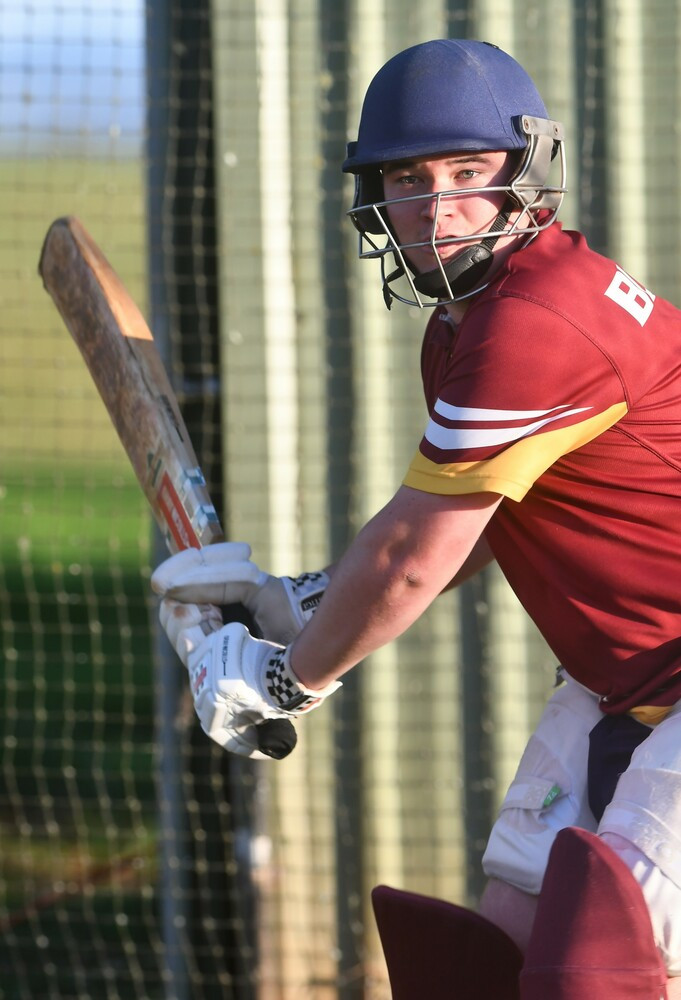 Atherton cricketer Mason Blaney is ready to charge into the new cricket season.