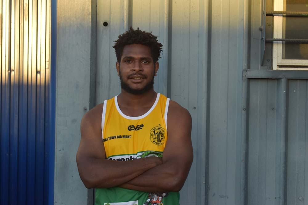 New signing Alphonse Bulkua from Cairns.