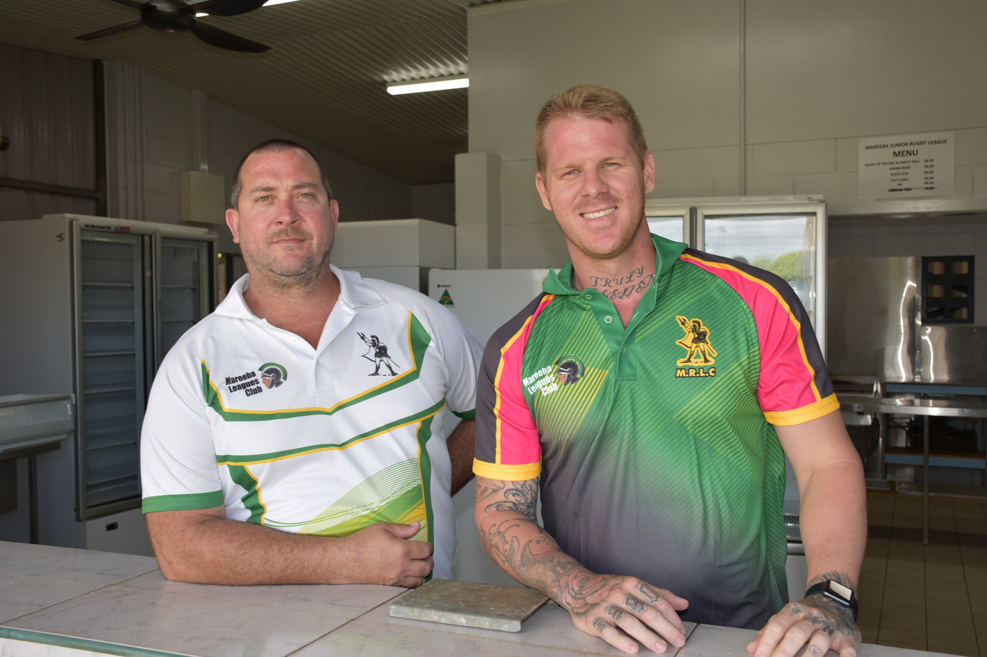 New Mareeba Gladiators President Daryl Fraser and Captain Coach Trent Barnard are both looking forward to the 2021 season with a new committee on board.