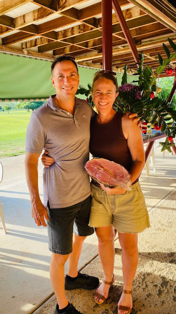 Mareeba Golf Club Christmas 2 Ball Ambrose winner Dino and Shirlee Gallo