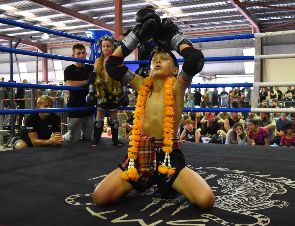Tom Troughton after the first fight.