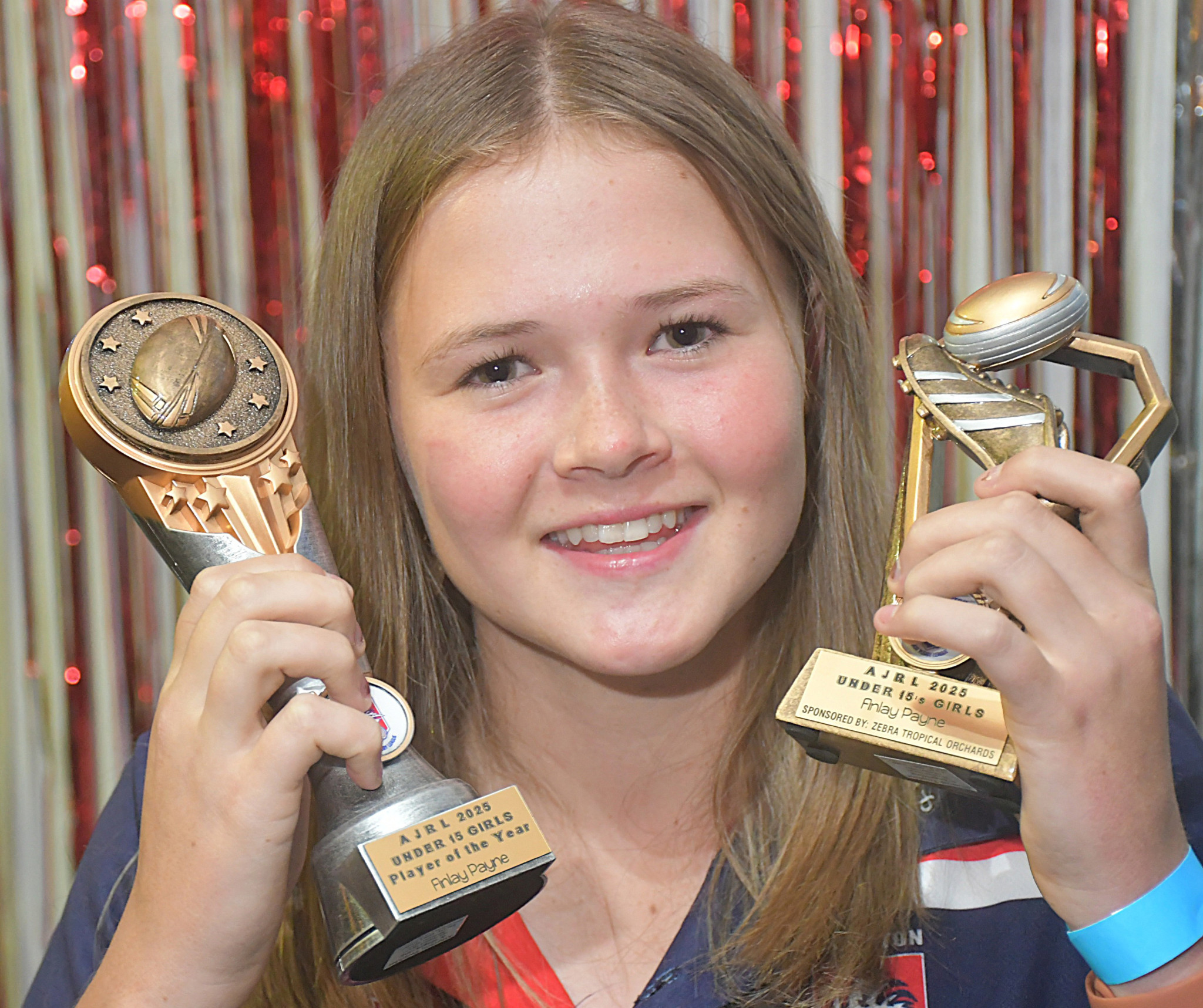 Finlay Payne was named the U15 Girls Player of the Year.
