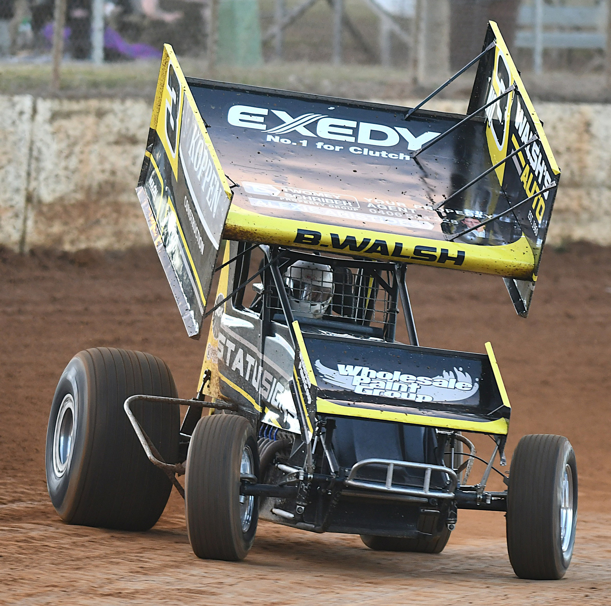 Pro Sprintcars Brian Walsh.