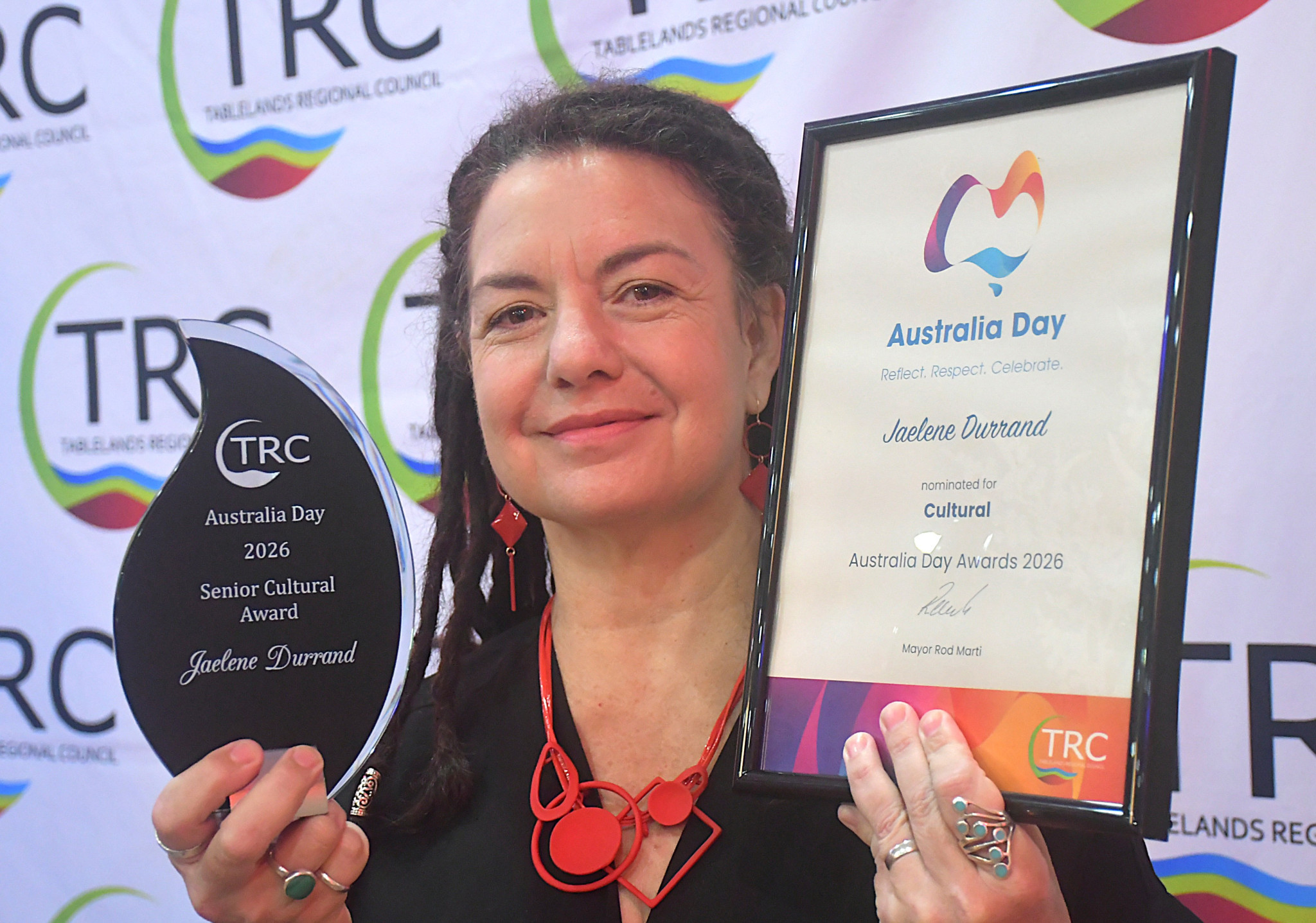 Jaelene Durrand took out the Cultural Award.